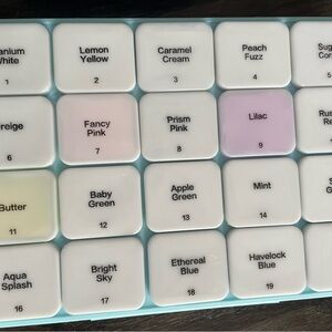 White and Yellow Mechanical Keyboard Keycaps with Matte Finish